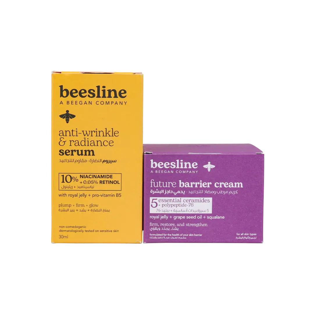 Beesline Anti Ageeing Cream + Radiance Serum-Set