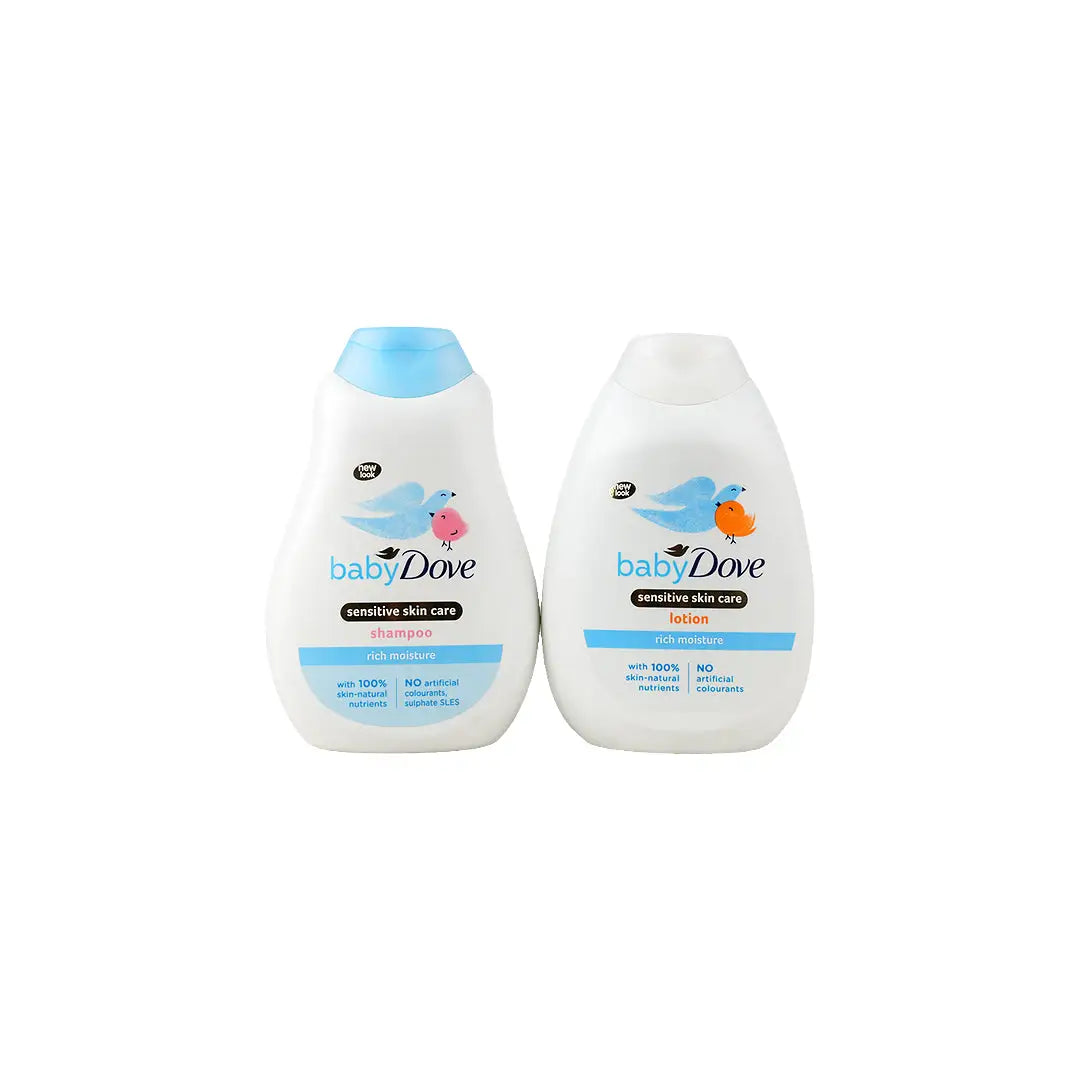 Dove Baby Rich Moisture Shampoo + Baby Lotion Set
