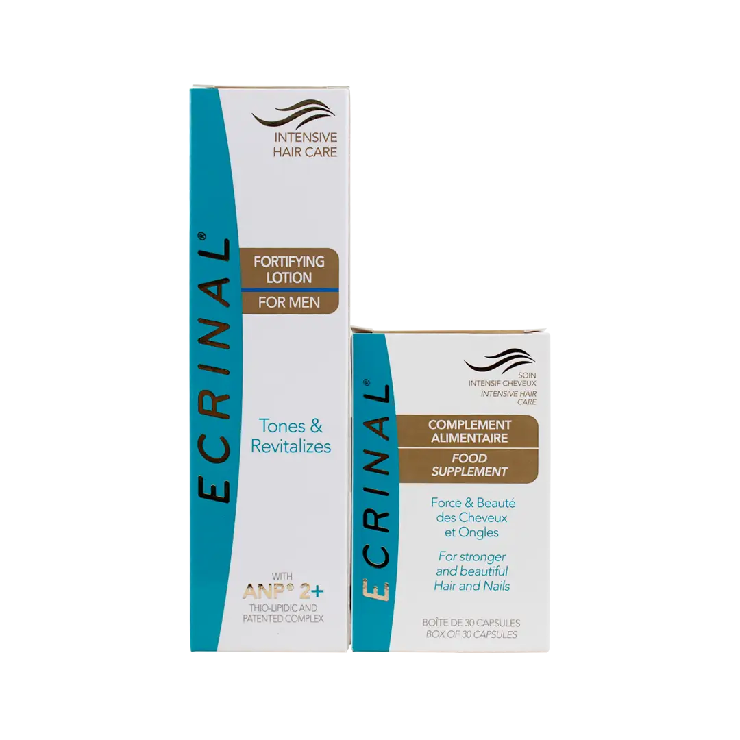 Ecrinal Caps + Anp Lotion Men-Set