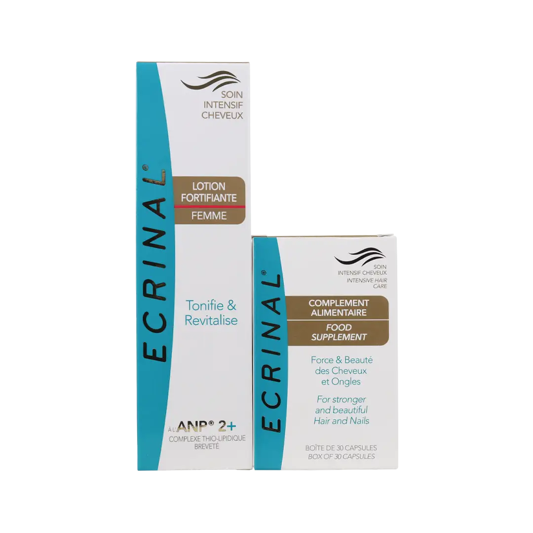 Ecrinal Caps + Anp Lotion Women-Set