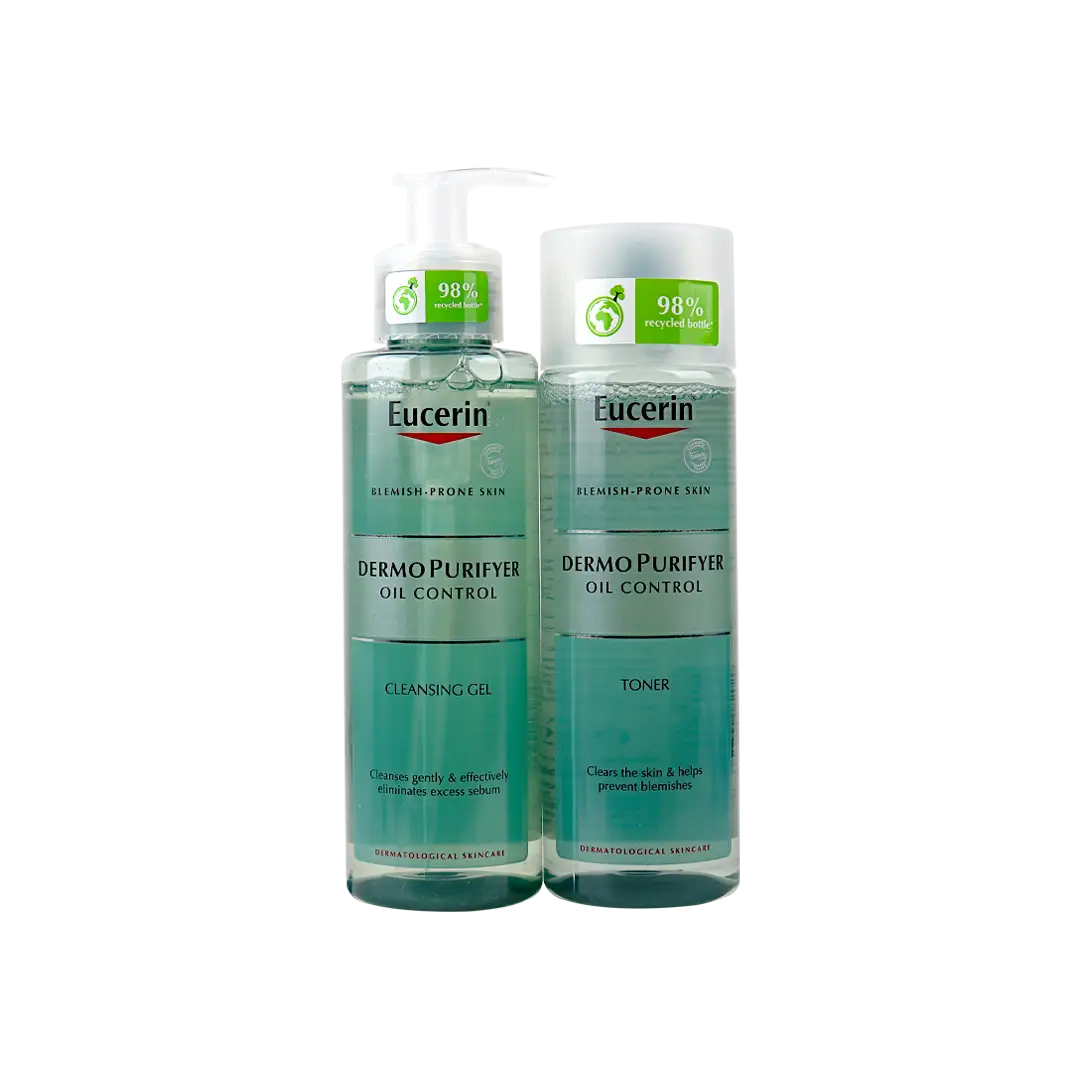 Eucerin Dermo Purifyer Cleansing Gel + Toner Set