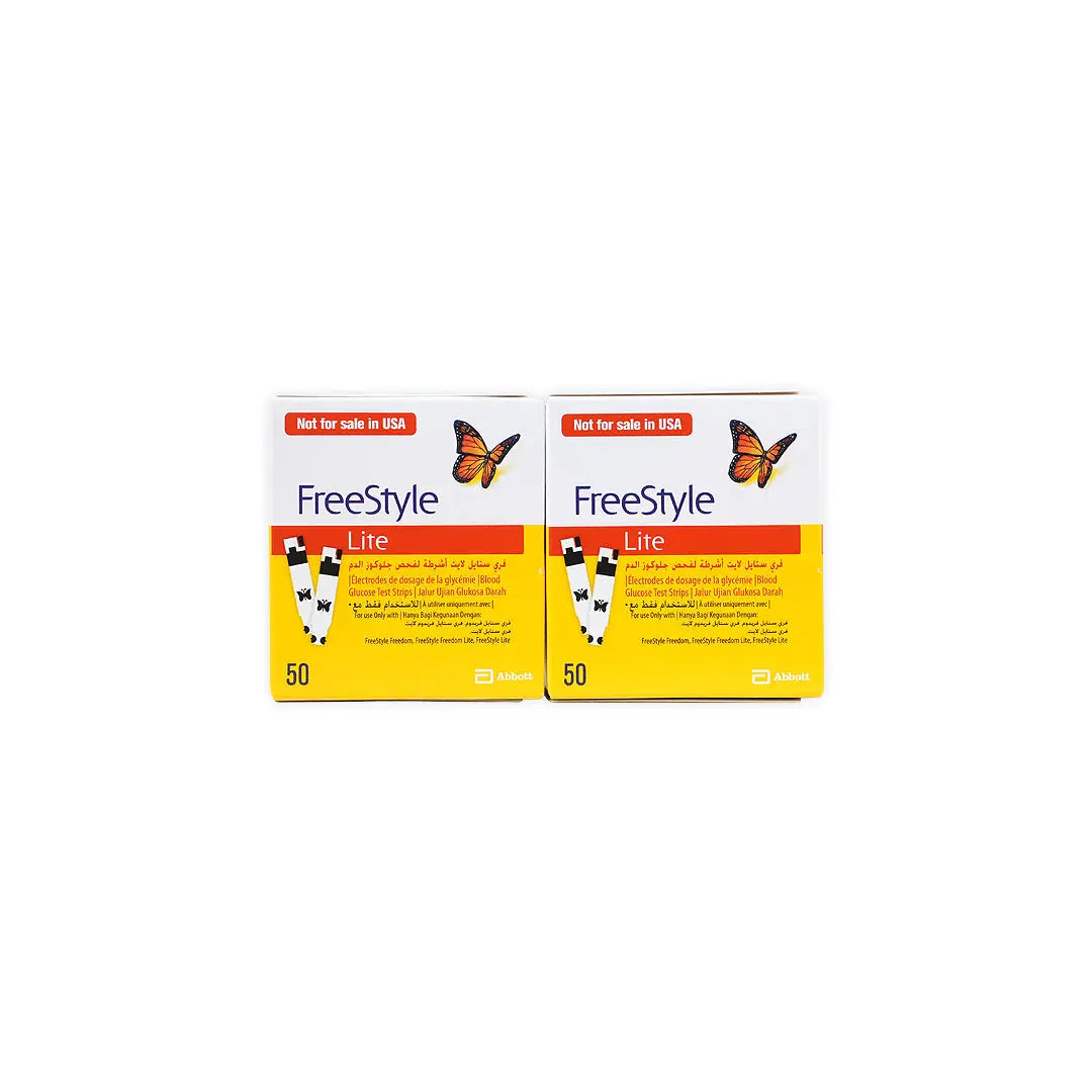 Free Style Lite 50 Strips Duo Set
