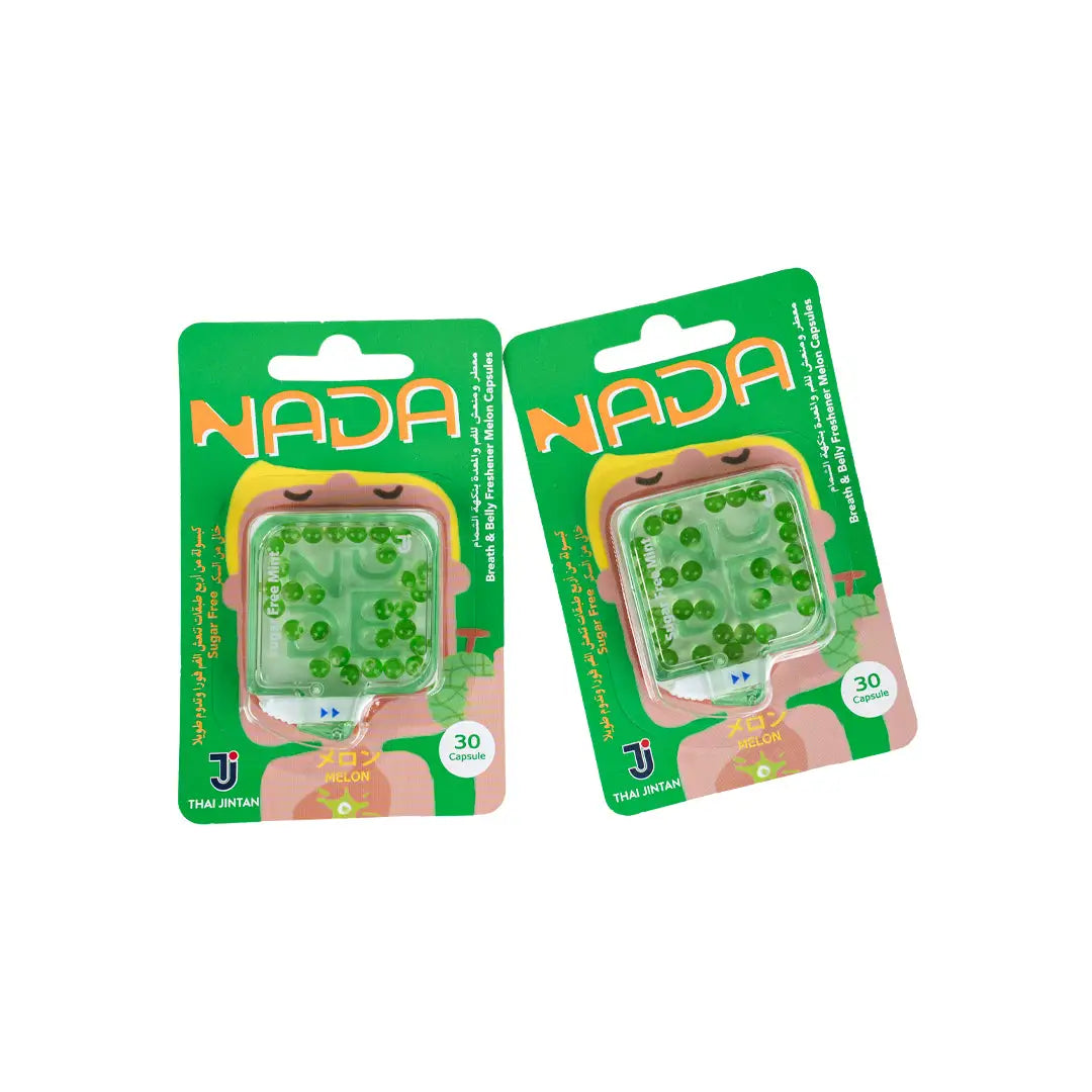 NADA Breath & Belly Freshener Sugar Free 30 CAP-Melon-set
