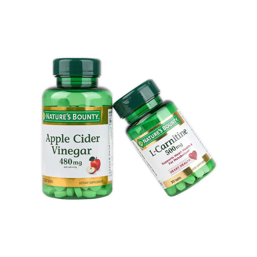 Nature's Bounty L-Carnitine + Apple Cider Vinegar Set
