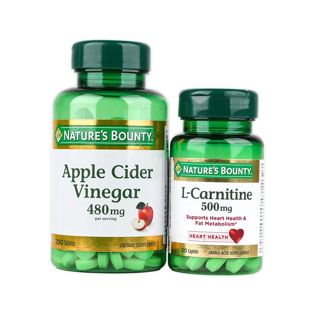 Nature's Bounty L-Carnitine + Apple Cider Vinegar Set