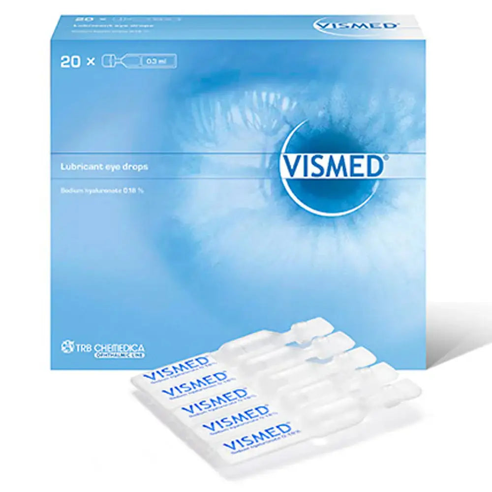 VISMED LUBRICANT EYE DROPS 20X0.3ML