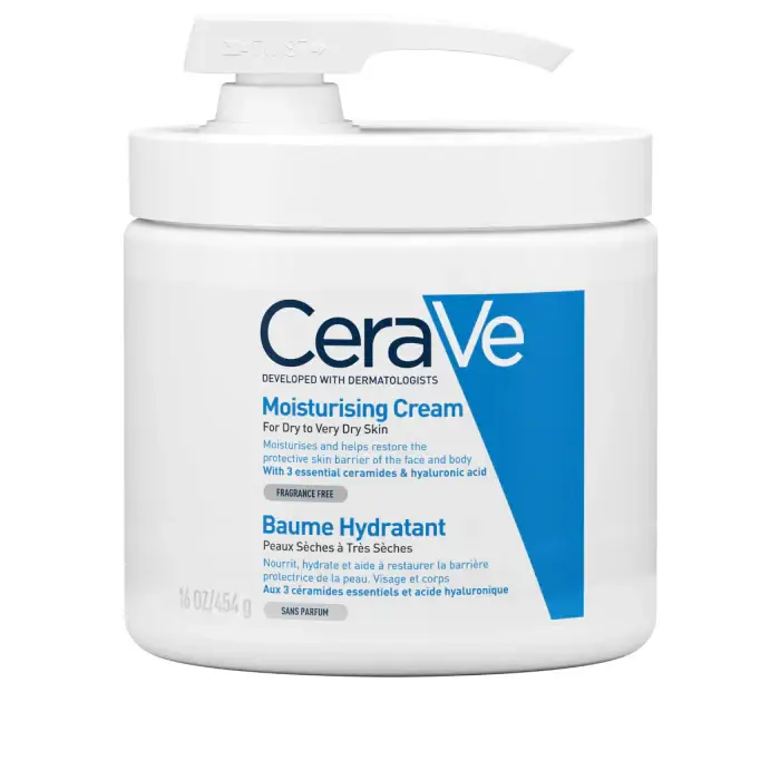 Cerave Moisturizing Cream Jar+Pump 454g