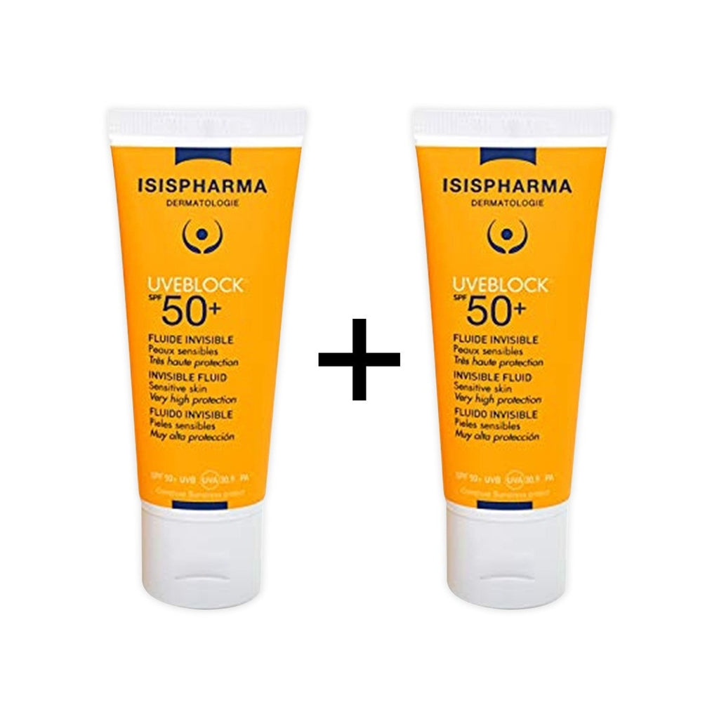 ISIS UVEBLOCK OFFER-SPF50+FLUID INVISIBLE CR(1+1)