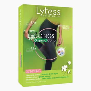 LYTESS ORGANIC COTTON LEGGINGS-BLACK L/XL – Pharmazone
