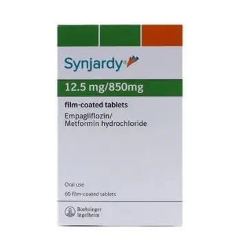 SYNJARDY 12.5MG/850MG 60 TABLETS