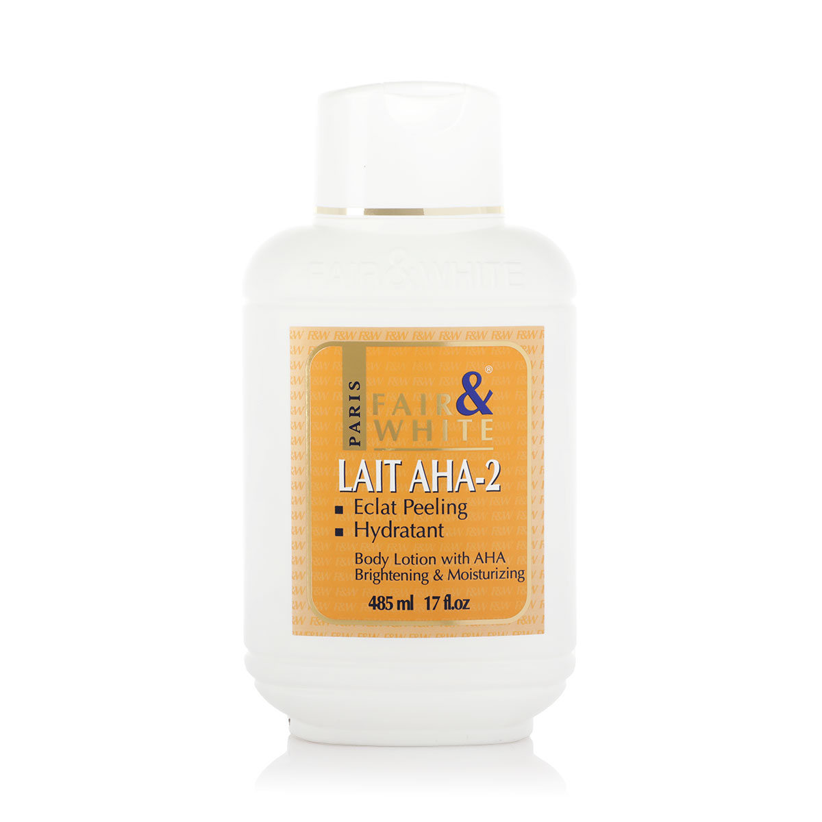 FAIR AND WHITE LAIT AHA-2 BODY LOTION  485ML.