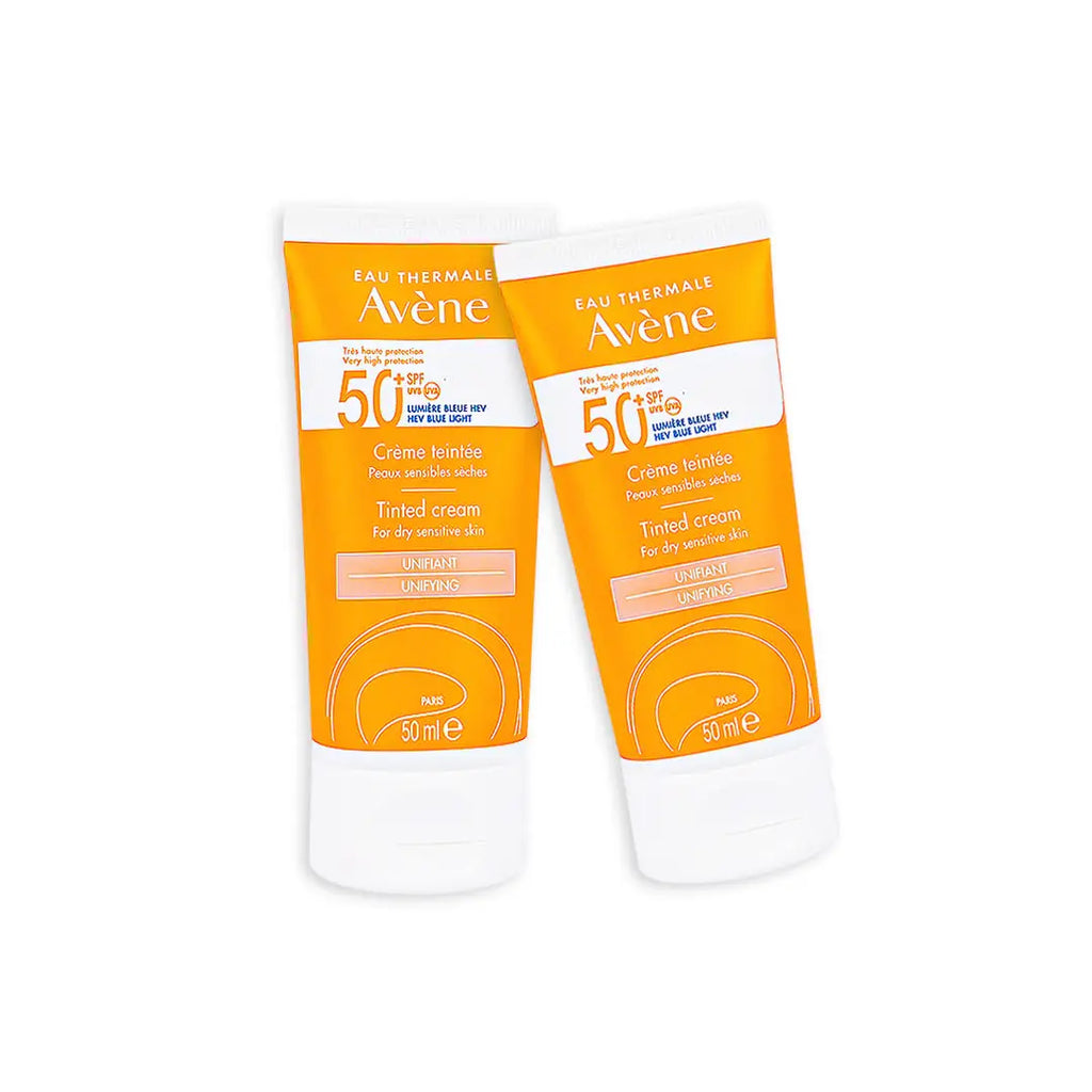 Avene SPF50+ Tinted Cream 50Ml Bundle