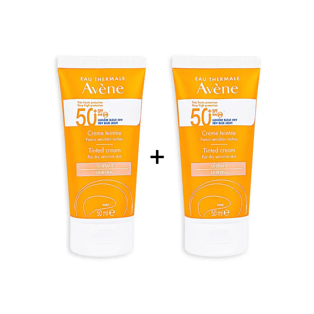 97767-Avene SPF50+ Tinted Cream 50Ml Bundle +1