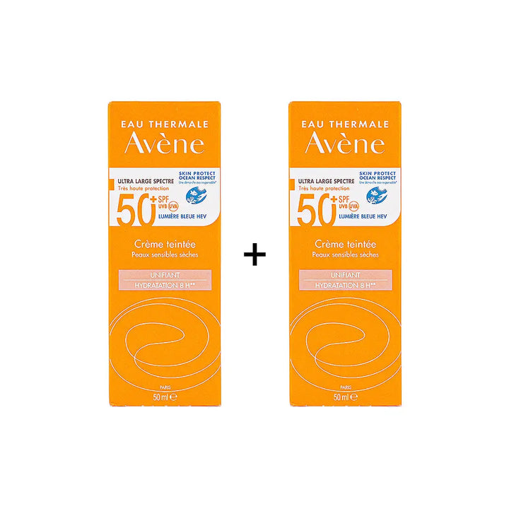 97767-Avene SPF50+ Tinted Cream 50Ml Bundle +2