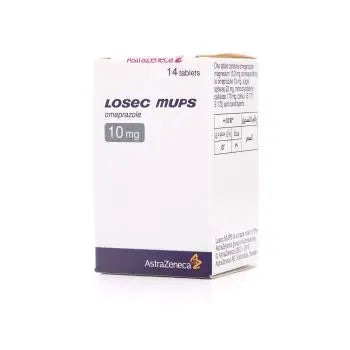 LOSEC MUPS 10MG 14 TAB