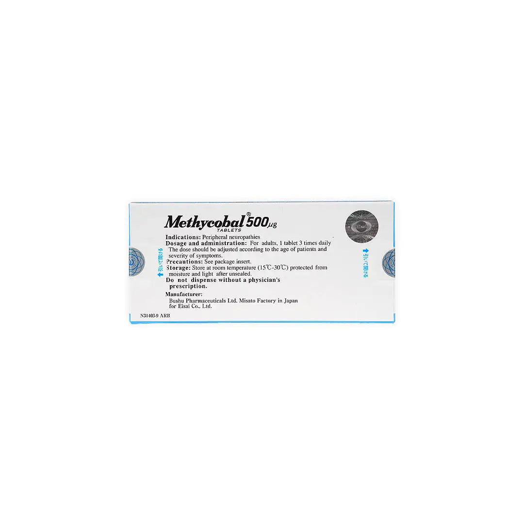 10135-Methycobal 500Mcg 30 Tablets +1