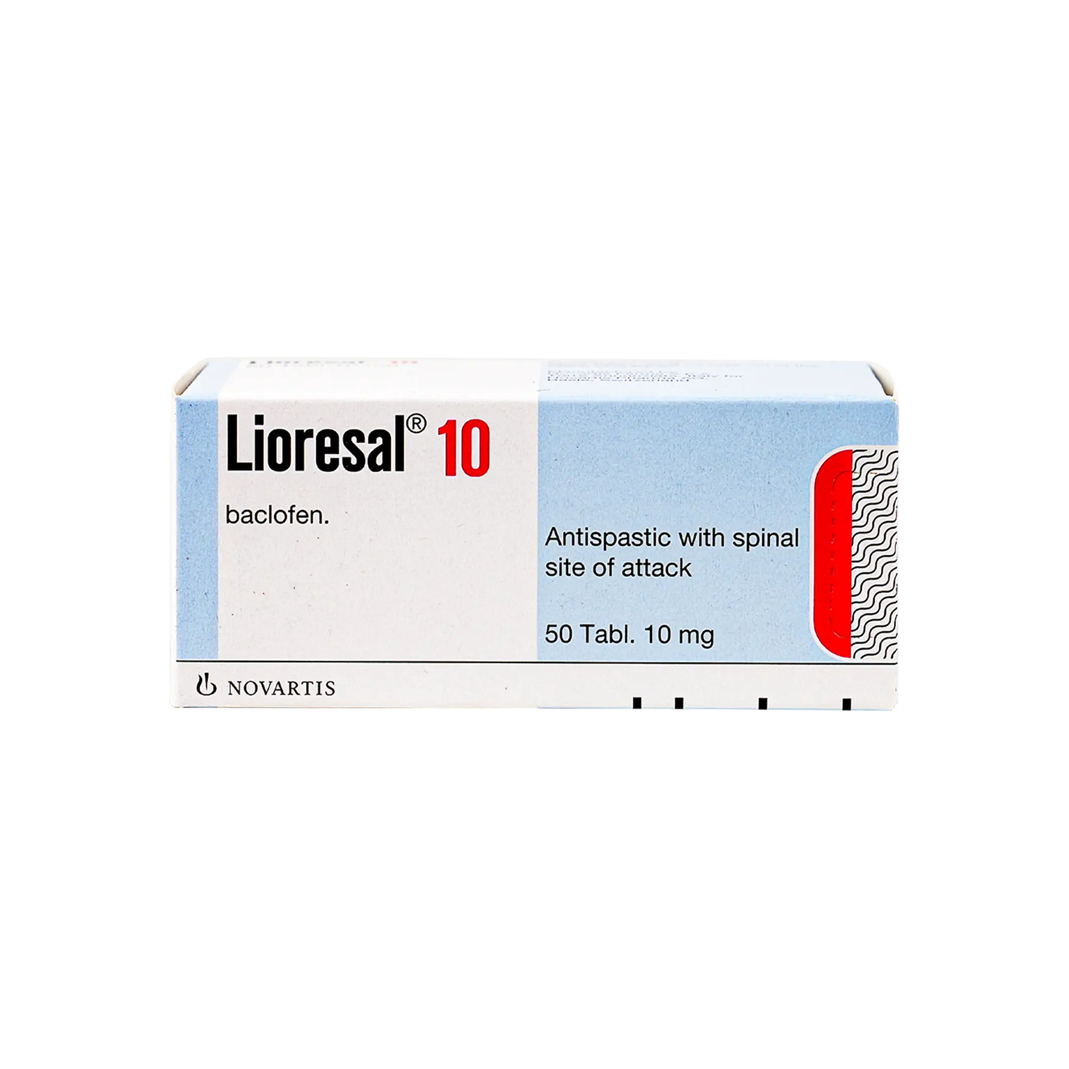 Lioresal 10Mg 50 Tablets