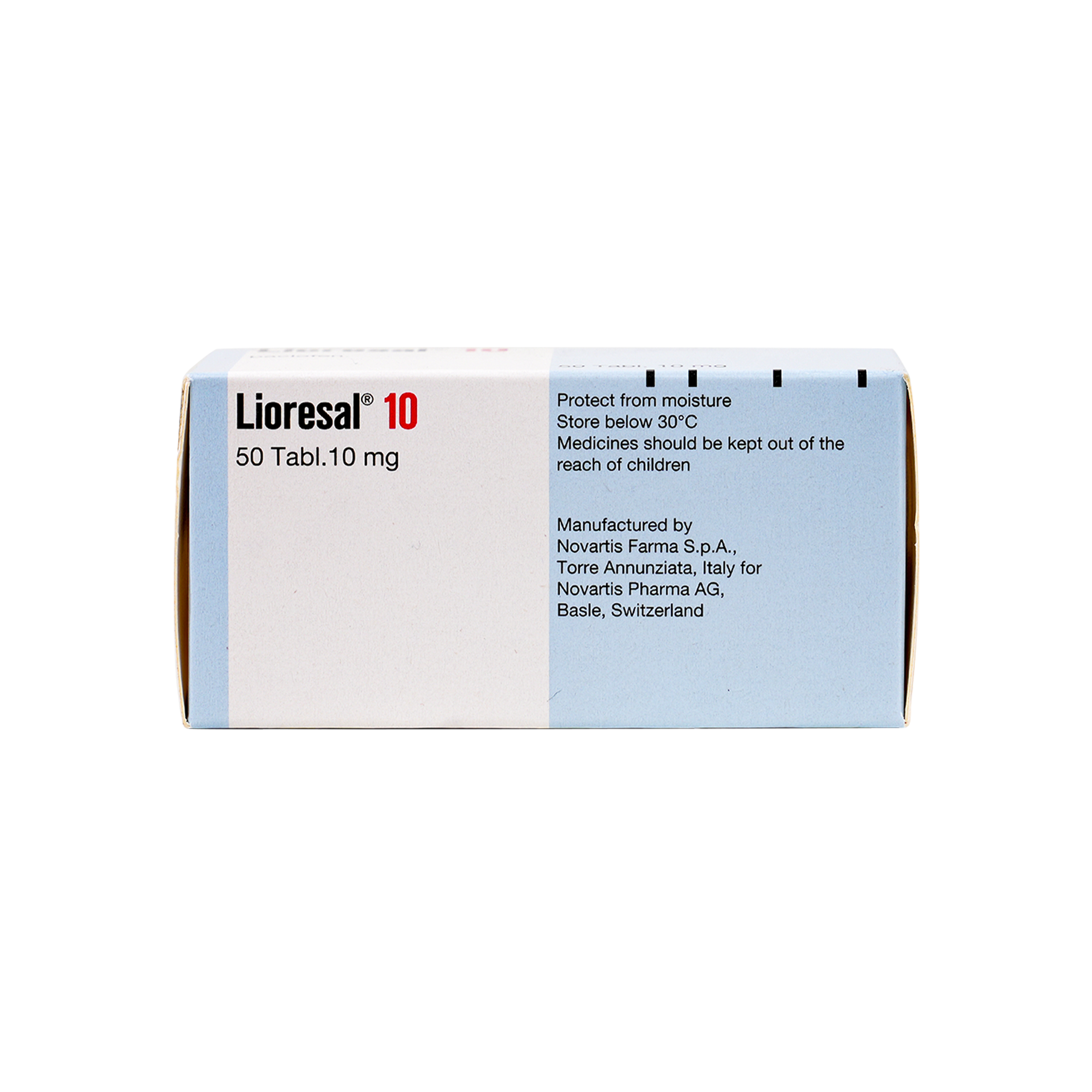 LIORESAL 10MG 50 TABLETS