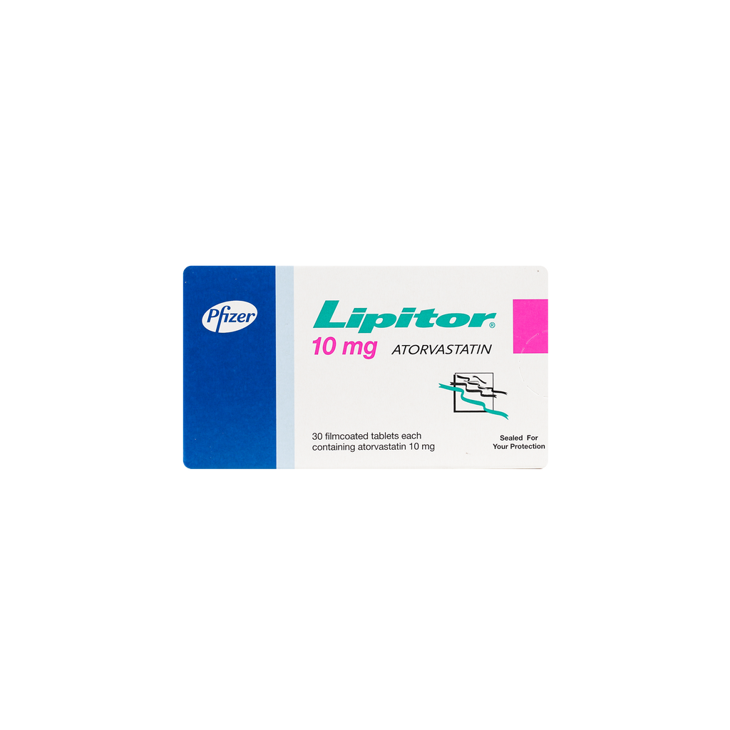 LIPITOR 10MG 30 TABLETS