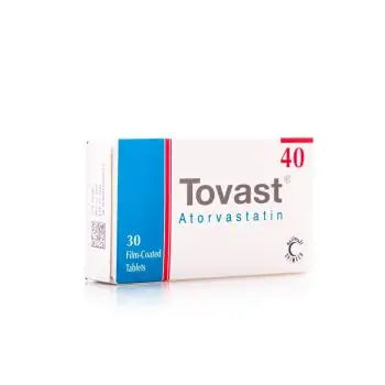 TOVAST 40MG 30 TABLETS
