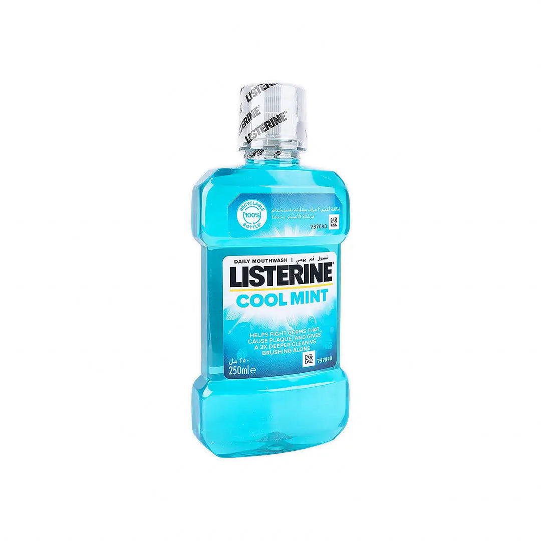 listerine cool mint mouthwash 250 ml