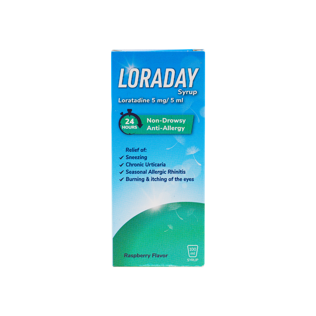 LORADAY 5MG/5ML SYRUP 100ML