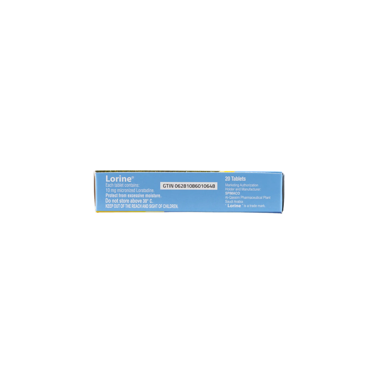 10311-Lorine 10Mg 20 Tab +1