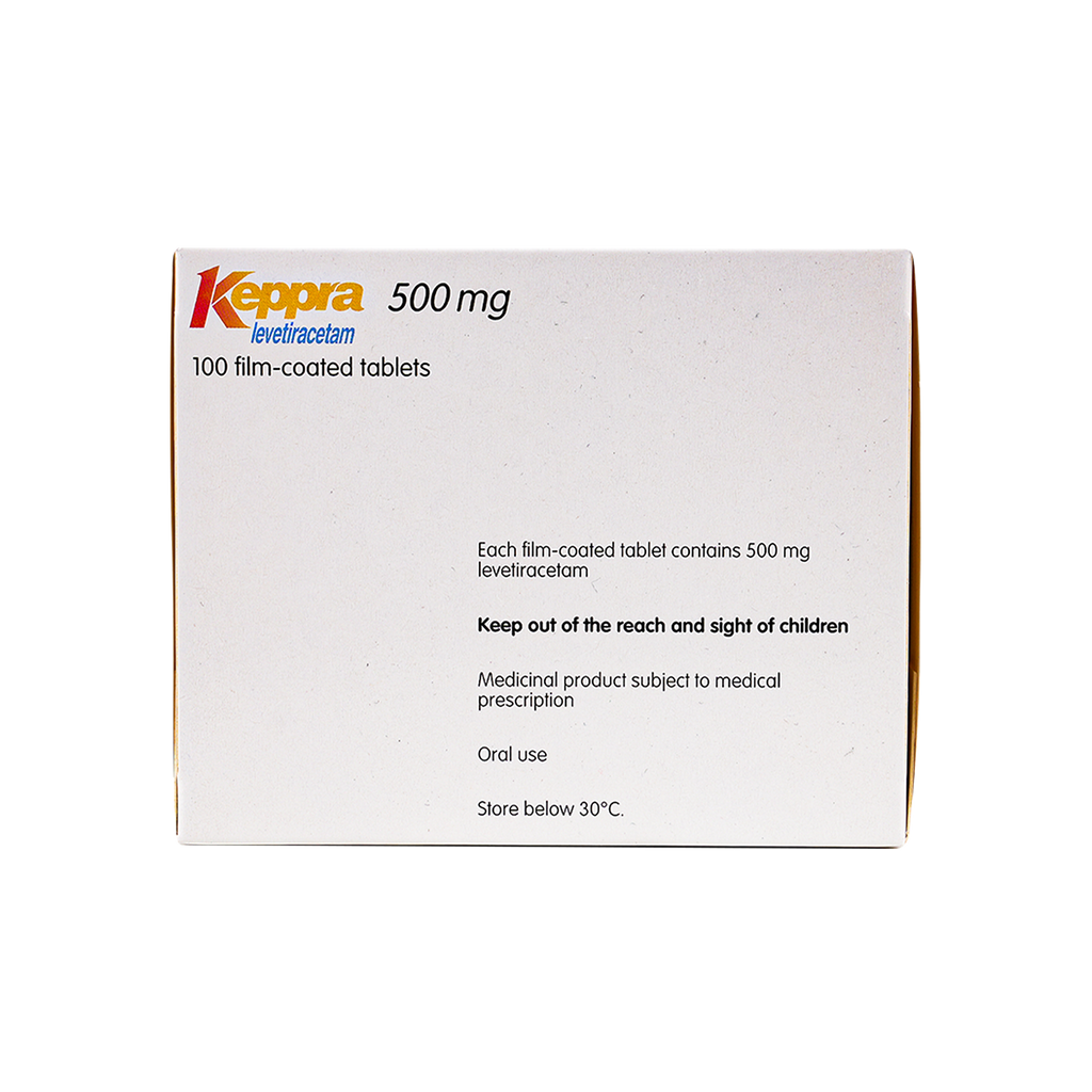 KEPPRA 500MG 100 TAB