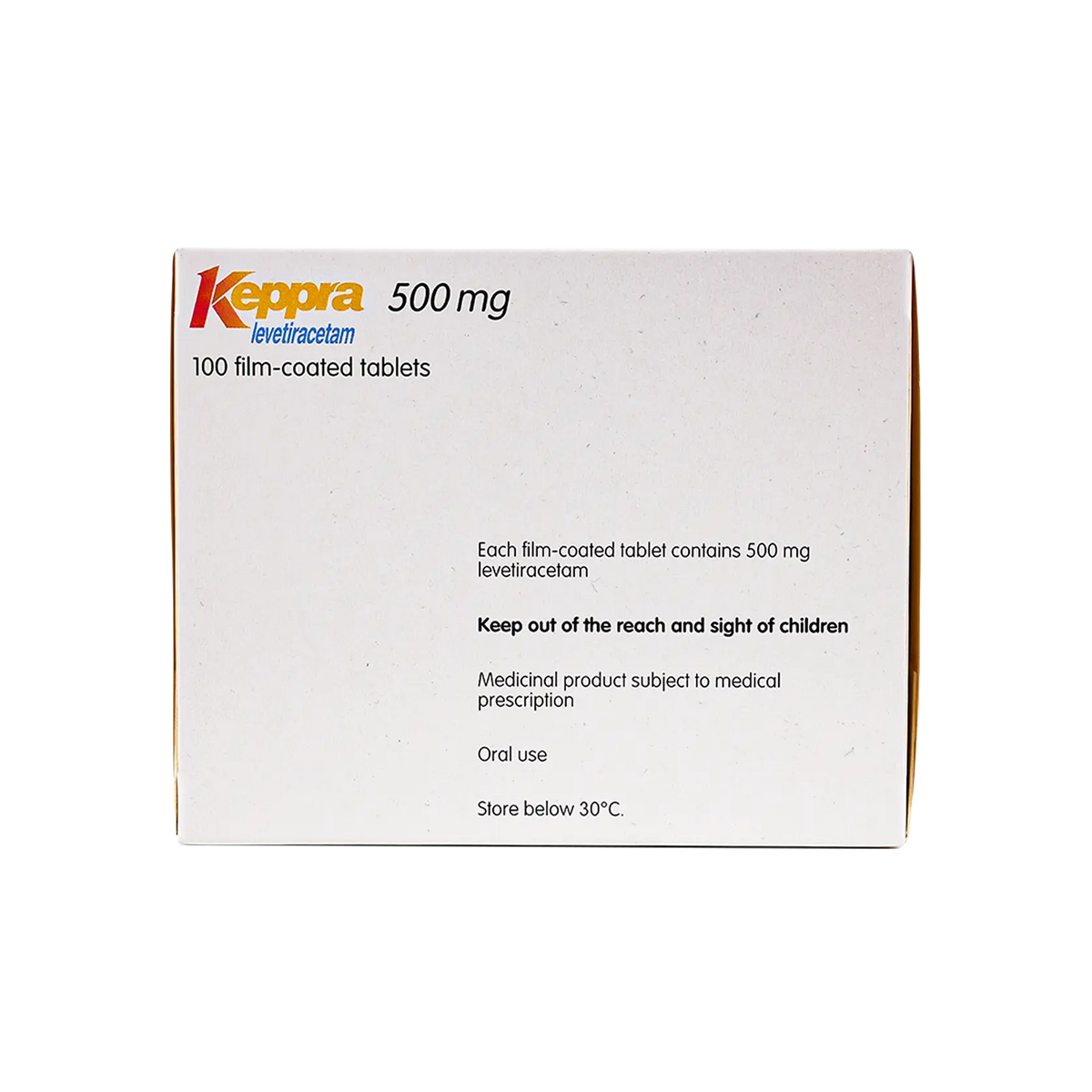 10401-Keppra 500Mg 100 Tab