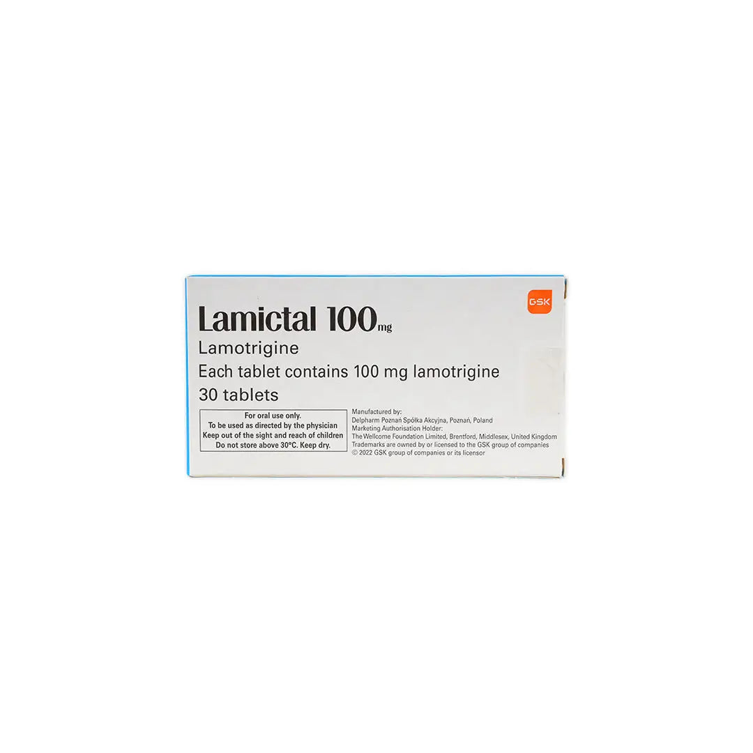 LAMICTAL 100MG 30 TAB