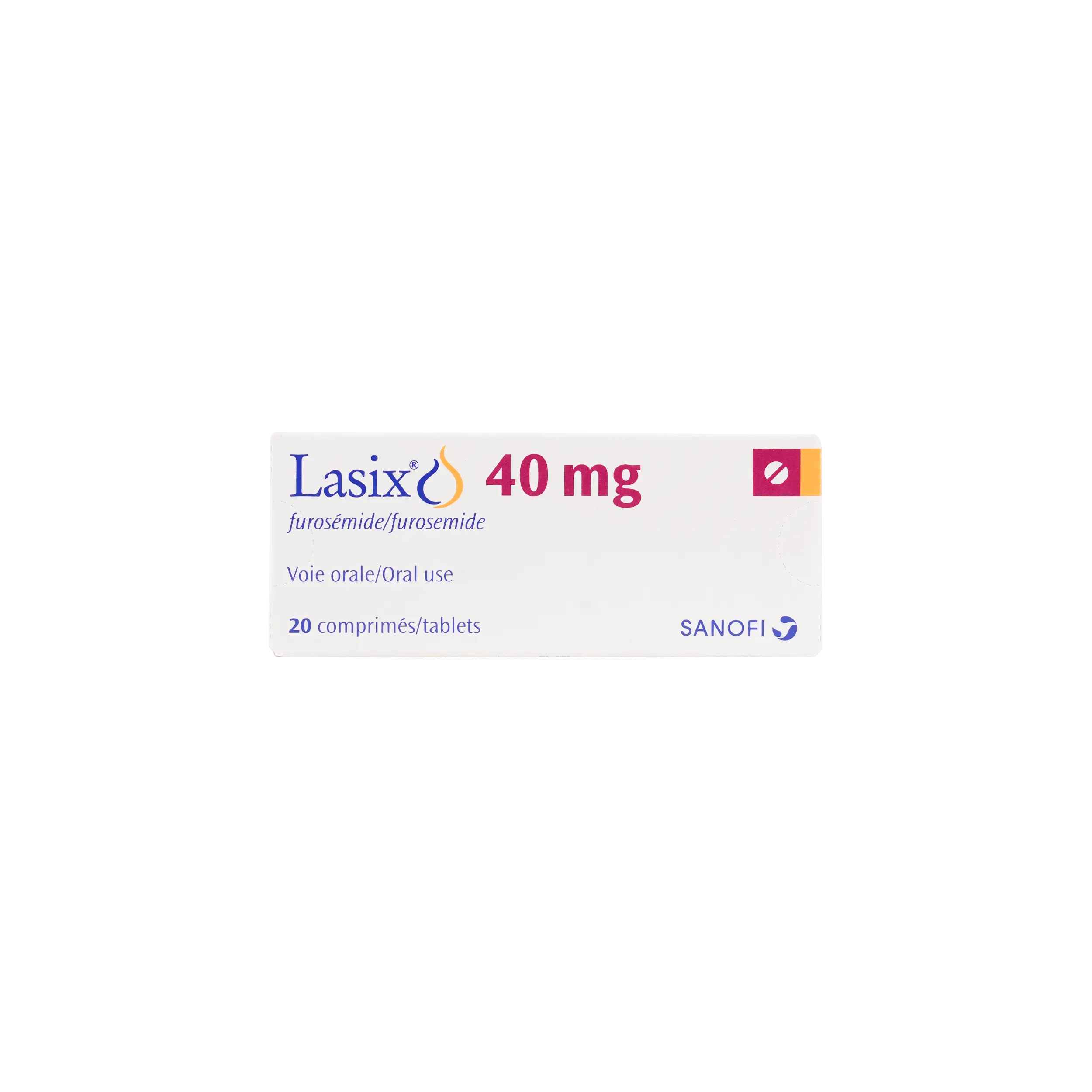 LASIX 40MG 20 TAB