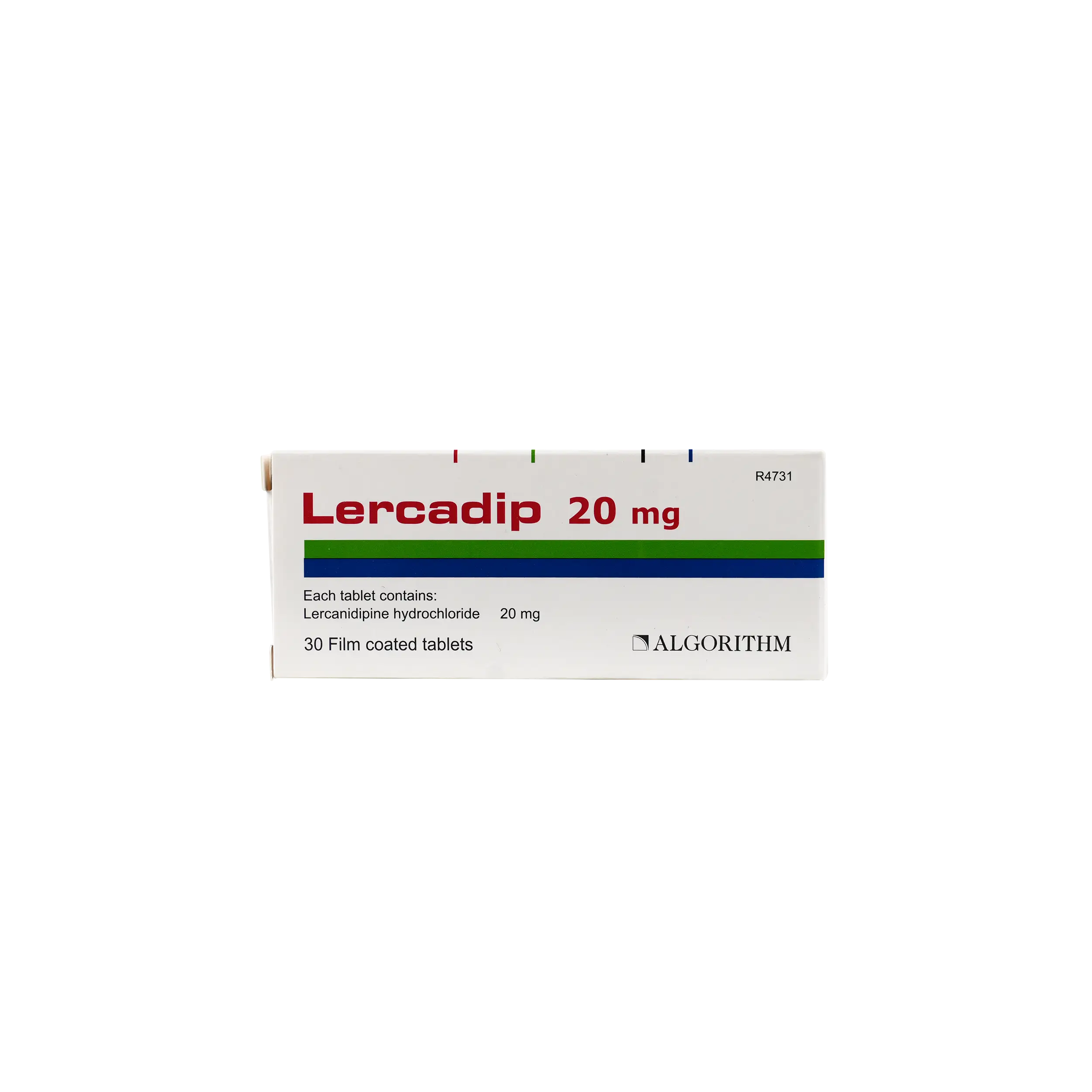 LERCADIP 20 MG 30 TAB