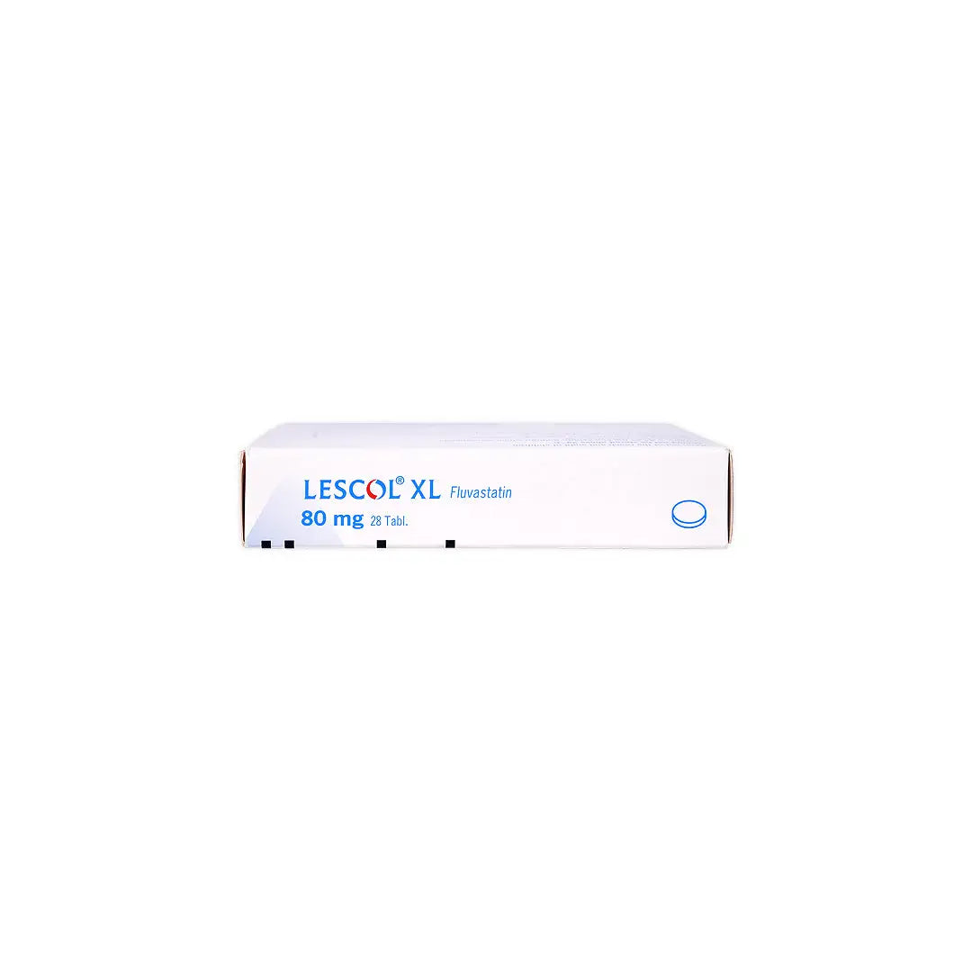 10519-LESCOL XL TABLETS 80MG 28 TAB +1