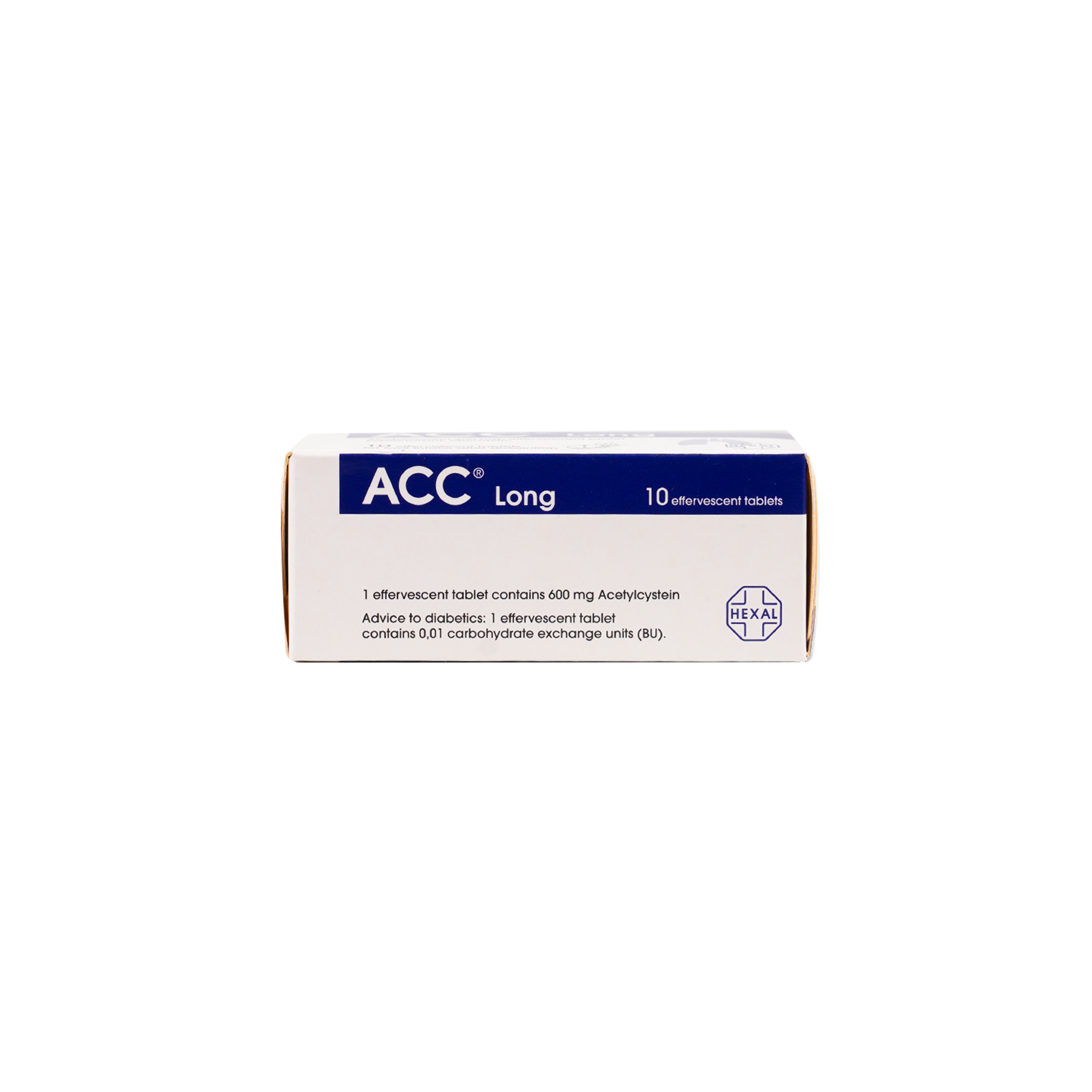 ACC LONG 600MG 10 EFFERVESCENT TABLETS