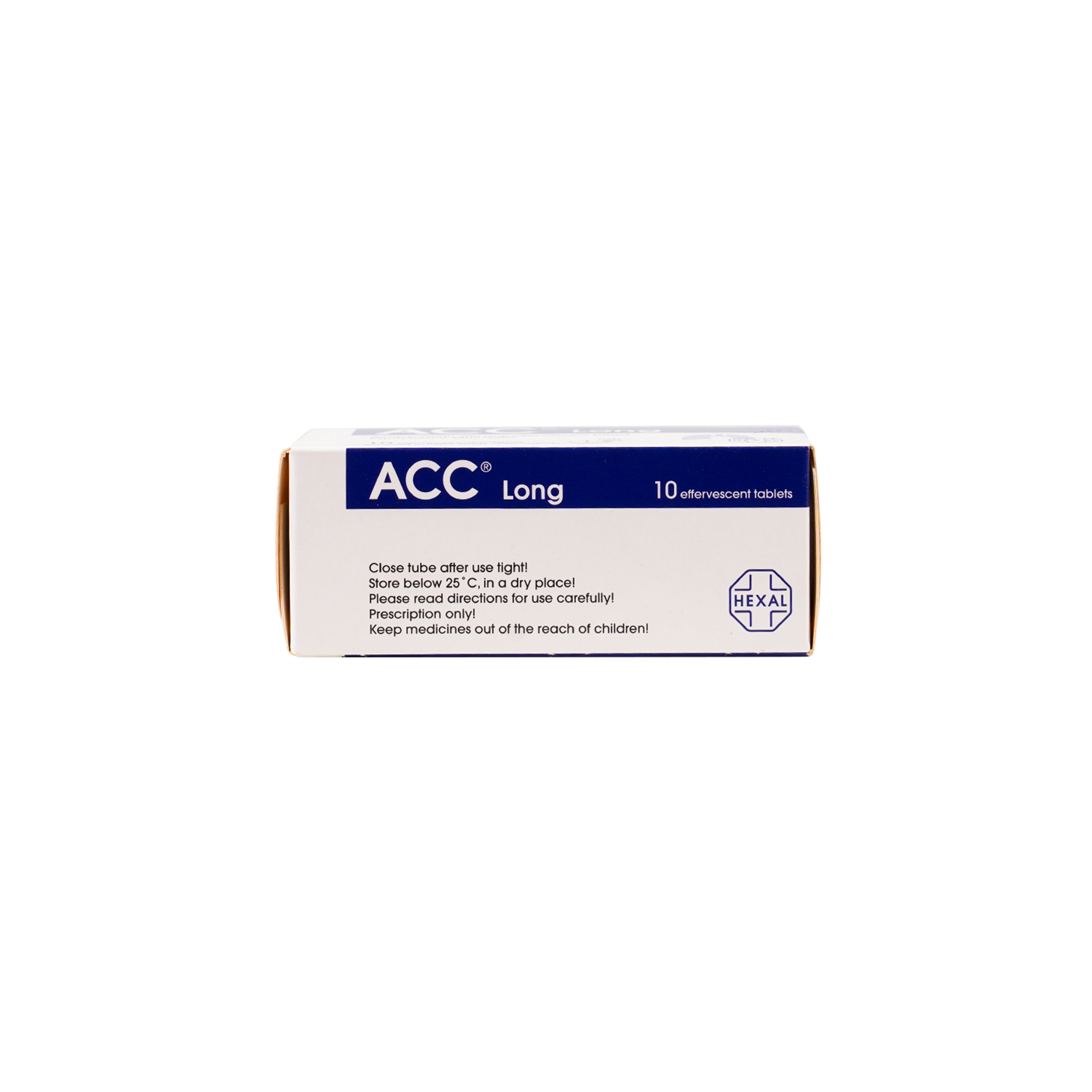 ACC LONG 600MG 10 EFFERVESCENT TABLETS