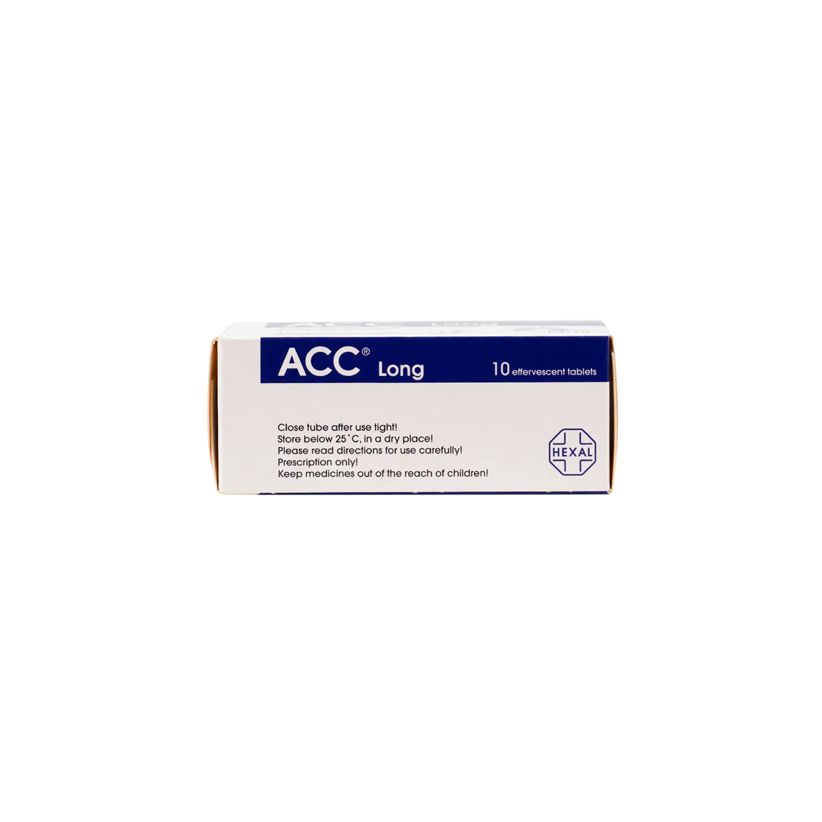 10547-Acc Long 600Mg 10 Effervescent Tablets +1