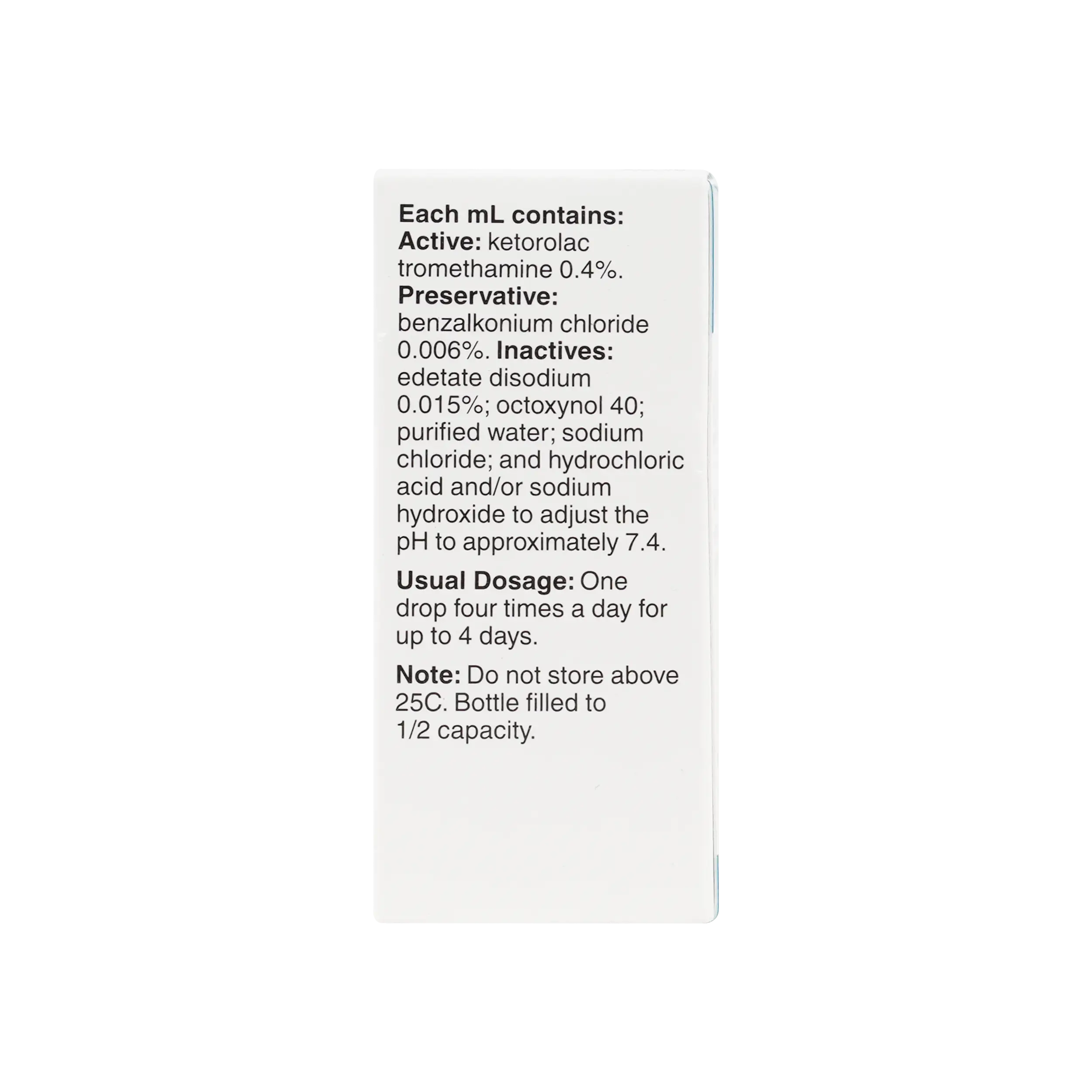 ACULAR LS OPHTHALMIC SOLUTION 0.4% 5 ML