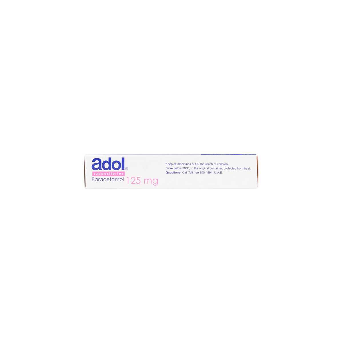 10608-Adol 125Mg 10 Supp +1