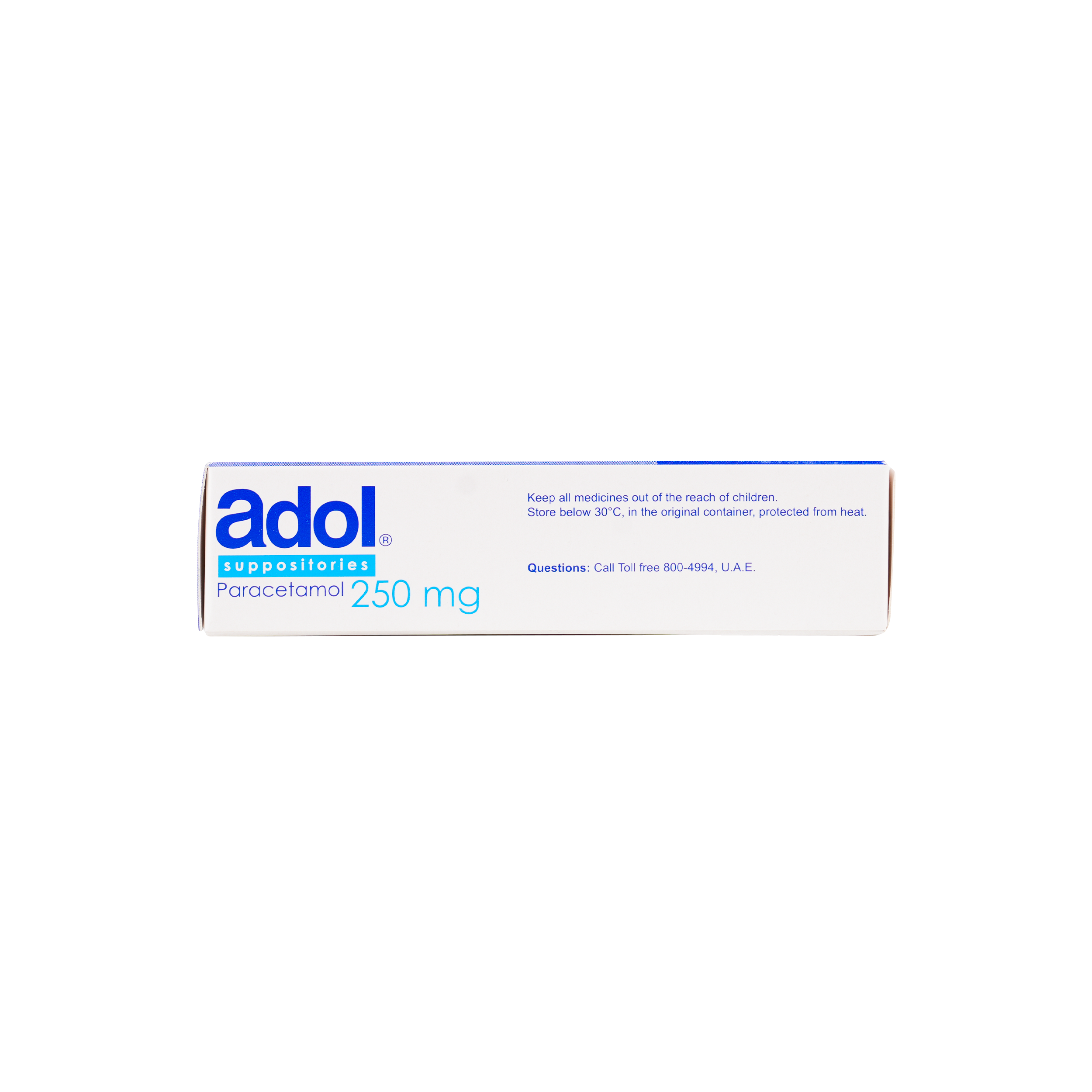 ADOL 250MG 10 SUPP