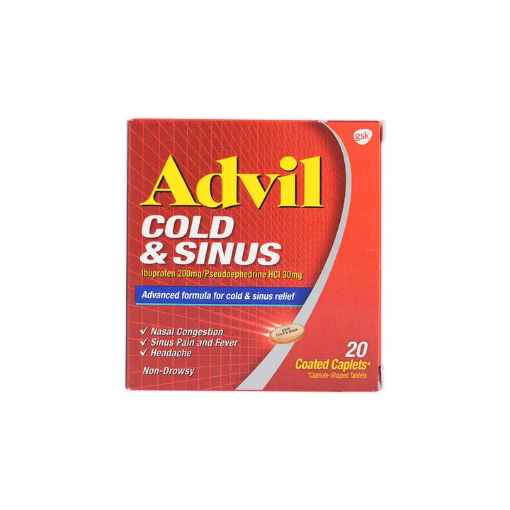 10632-Advil Cold &amp; Sinus 20 Tab