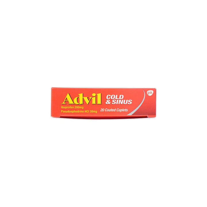10632-Advil Cold &amp; Sinus 20 Tab +1