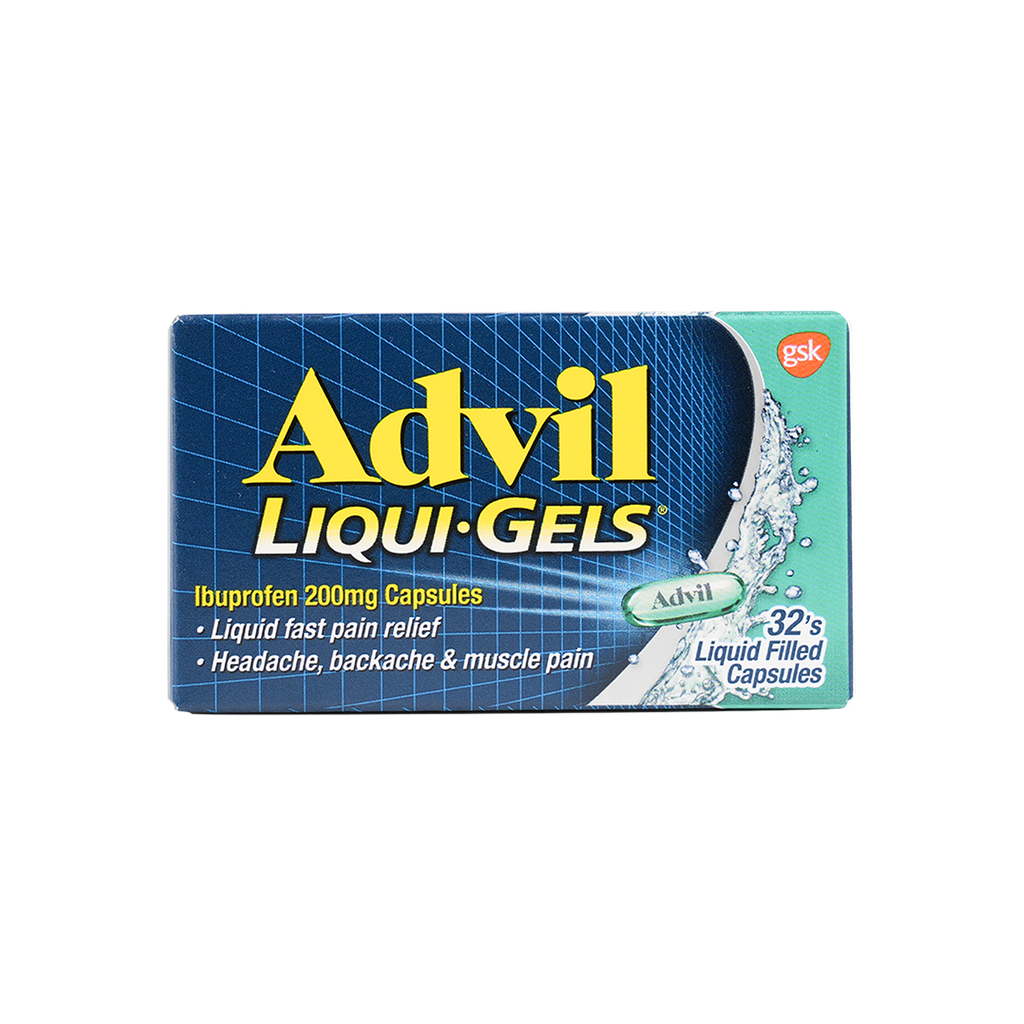 ADVIL LIQUI-GELS 200MG 32 CAP