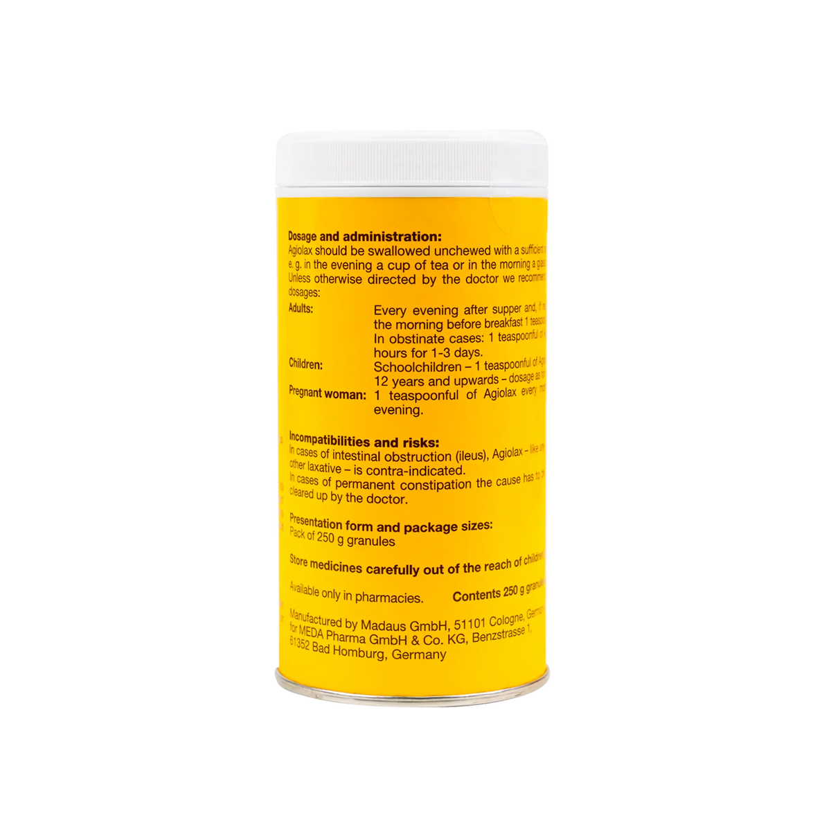 10642-Agiolax Granules 250 Gm +1