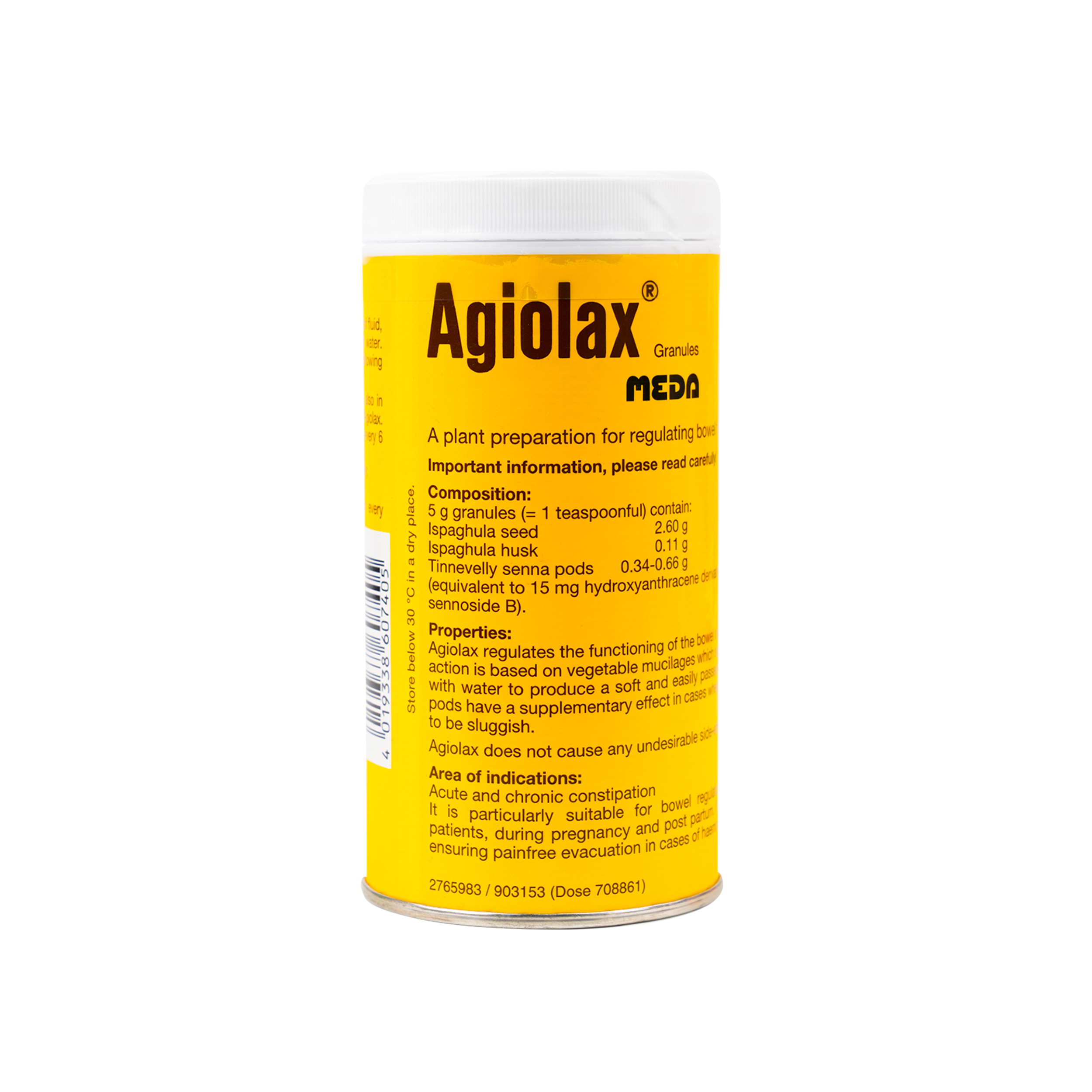 AGIOLAX GRANULES 250 GM