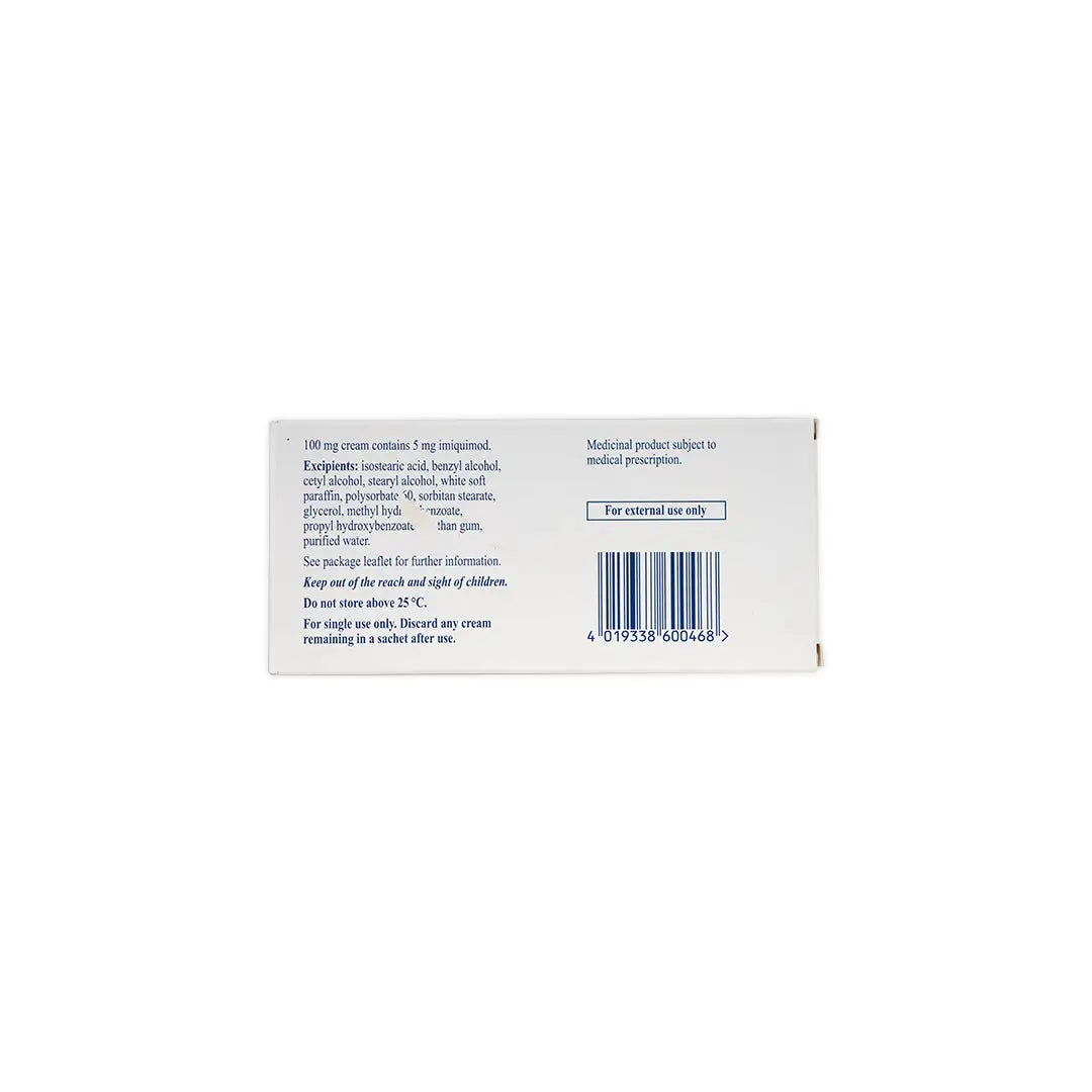 ALDARA CREAM 5 250MG 12 SCH