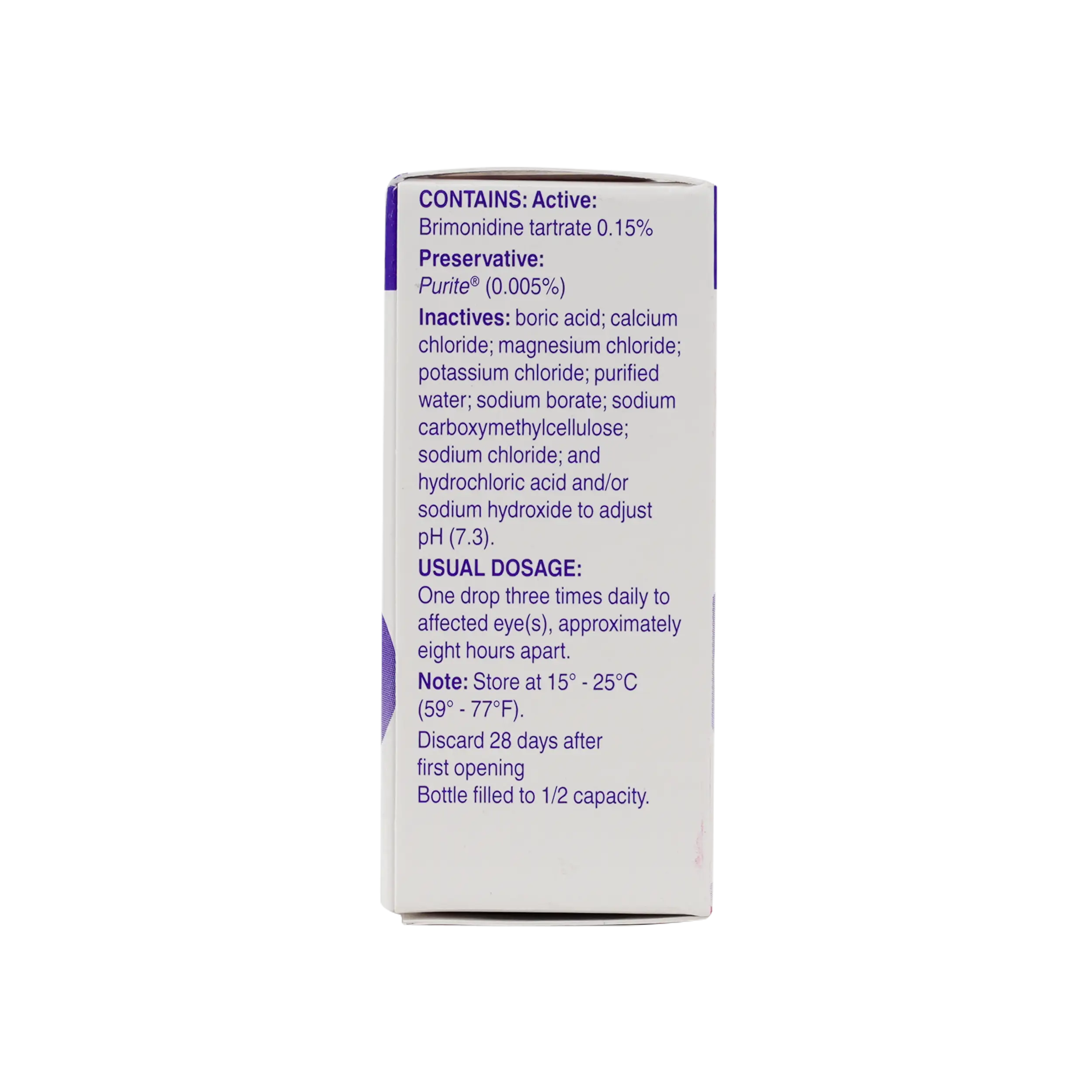 Alphagan P 0.15% Eye Drops 5Ml