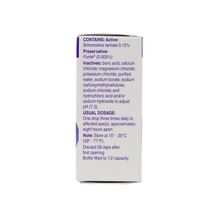 10700-Alphagan P 0.15% Eye Drops 5Ml +2