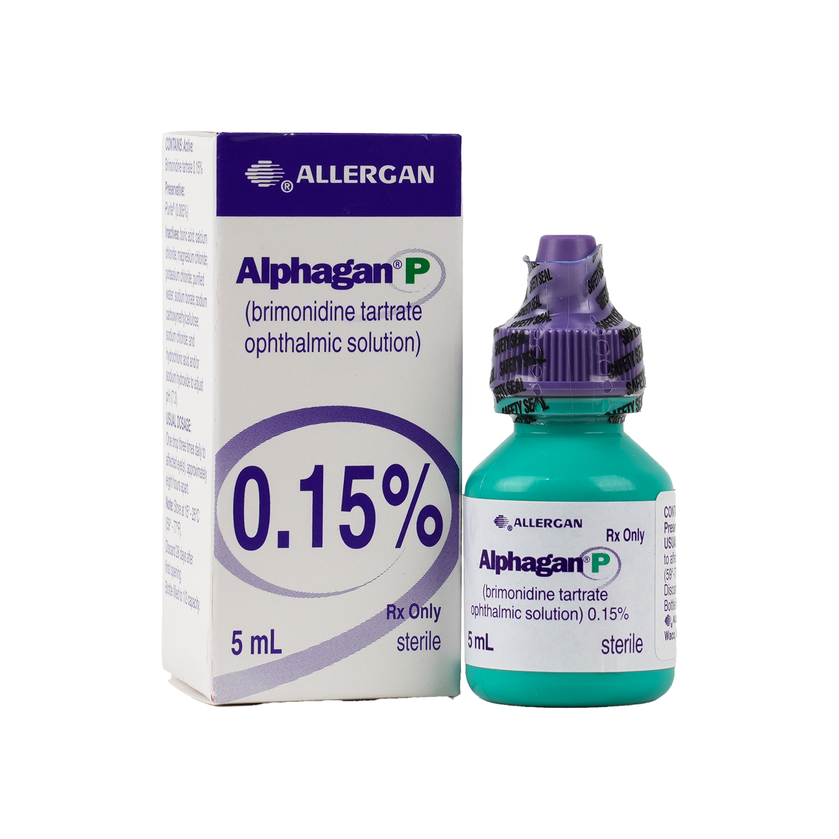 ALPHAGAN P 0.15% EYE DROPS 5ML