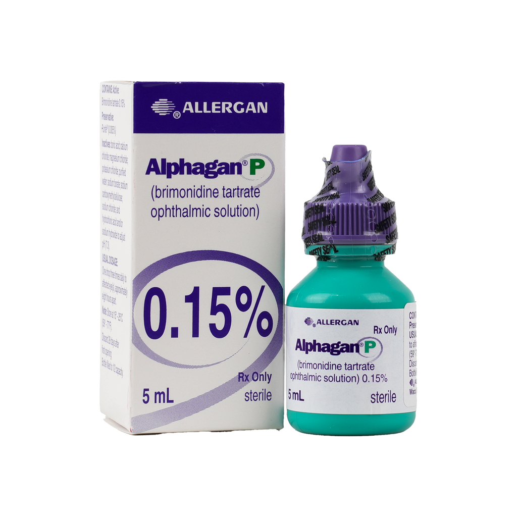 ALPHAGAN P 0.15% EYE DROPS 5ML