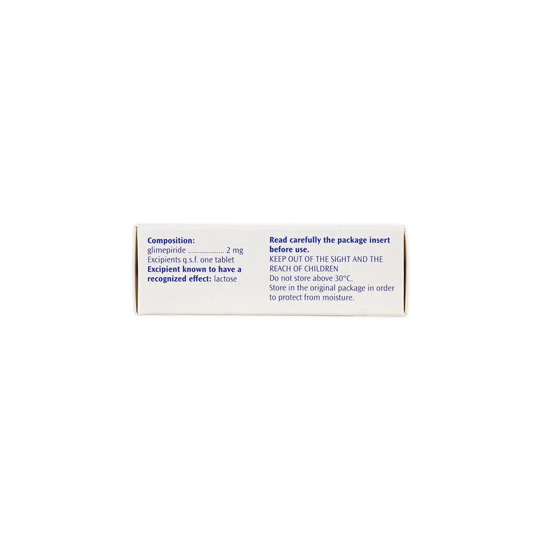 10706-Amaryl 2Mg 30 Tab +1